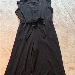 Calvin Klein Black Sleeveless Jumpsuit